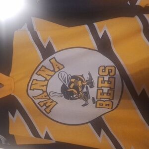 Black and Yellow Jersey with Number 77